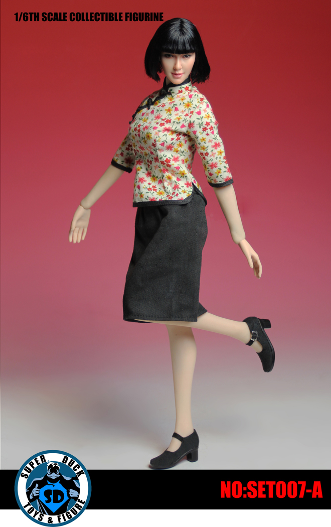  Artikelbild 2 des Artikels “1:6 Female Asian Traditional Clothing Set (White) “