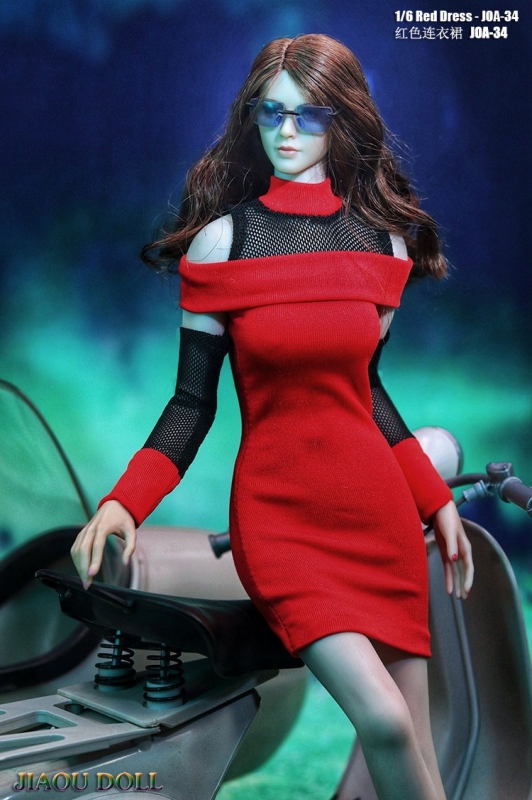  Artikelbild 2 des Artikels “1:6 Female Fashion Dress Set (Red) “