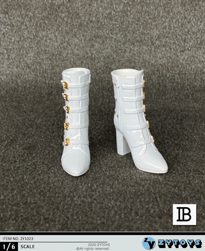  Artikelbild 2 des Artikels “Female Heeled Boots (Weiss) 1:6 “