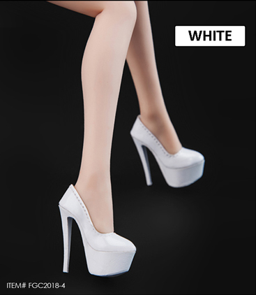  Product image 2 of the product “Female Heeled Shoes (White) ”