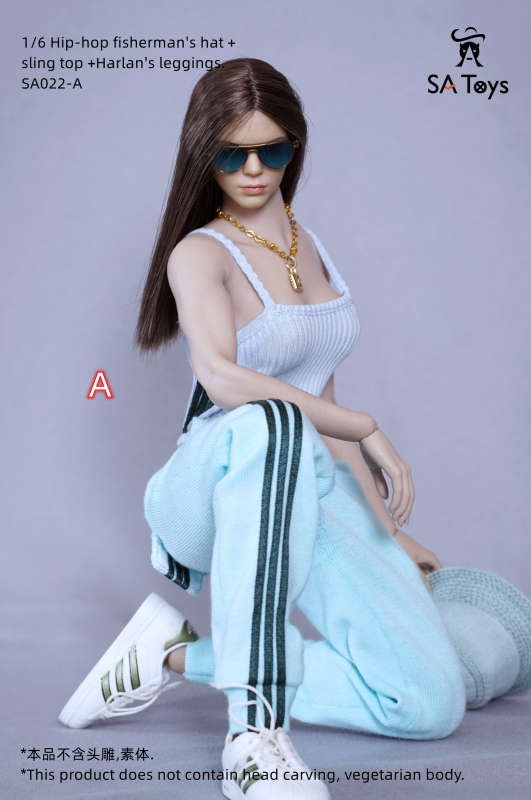  Artikelbild 2 des Artikels “Female Hip-hop Set (Blue) 1:6 “