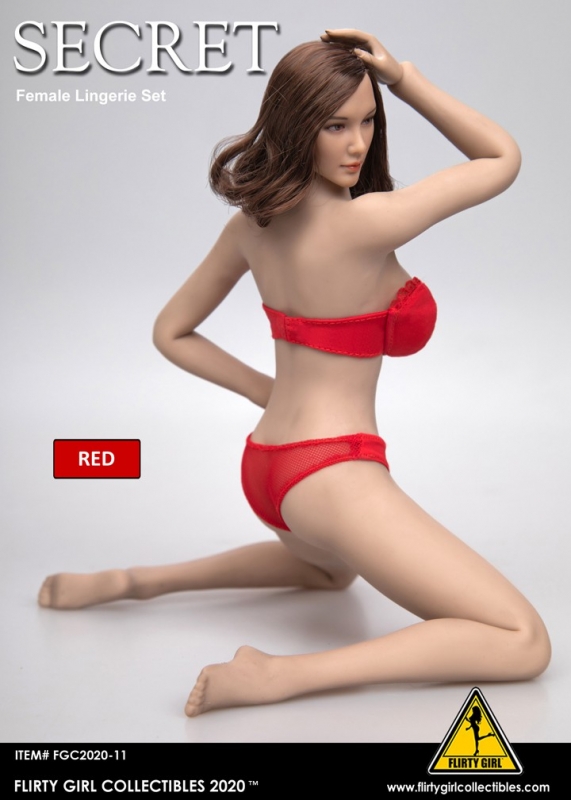  Artikelbild 2 des Artikels “Female Lingerie Set (Red) im Maßstab 1:6 “