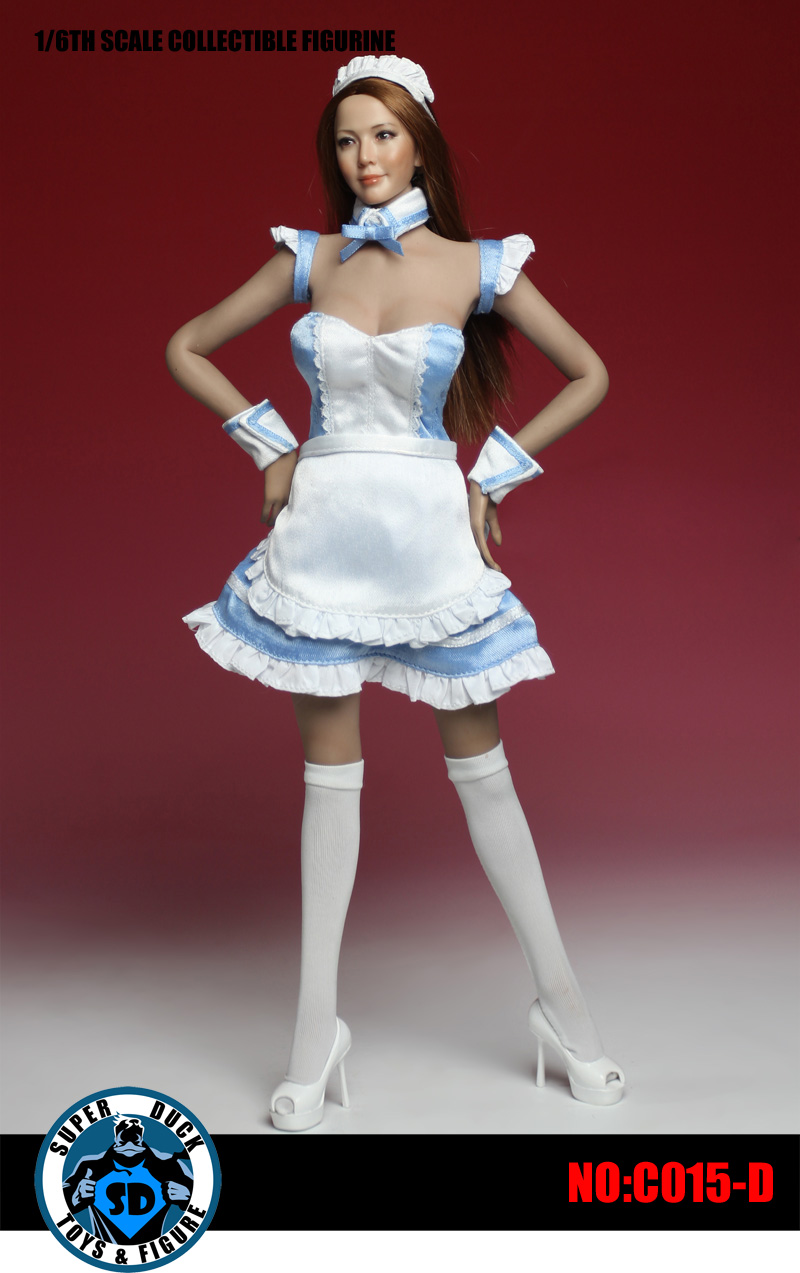 Artikelbild 2 des Artikels “Female Maid Set (Blue) 1:6 “