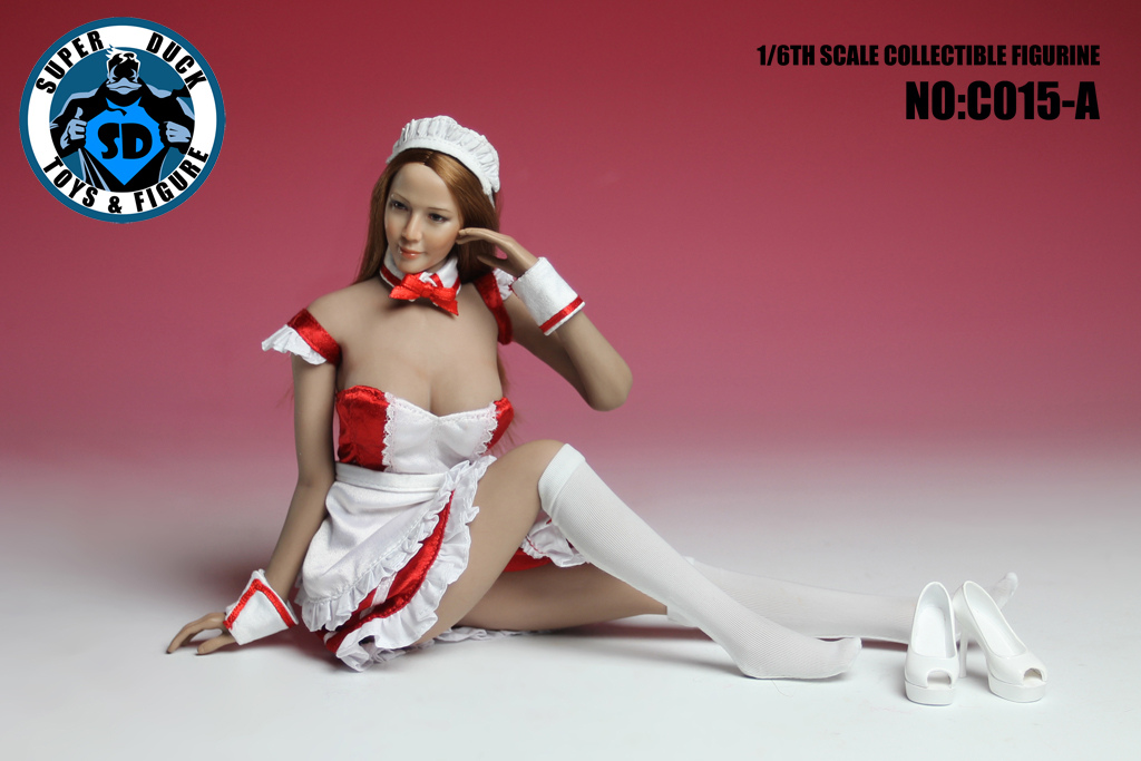  Artikelbild 2 des Artikels “Female Maid Set (Red) 1:6 “