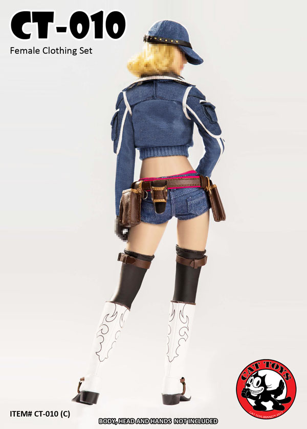  Product image 2 of the product “Female Mechanic Set (Blue) 1/6 ”