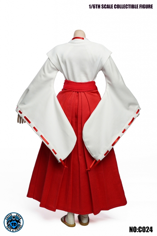  Product image 2 of the product “Female Traditional Japanese Suit Set (Red) 1/6 ”
