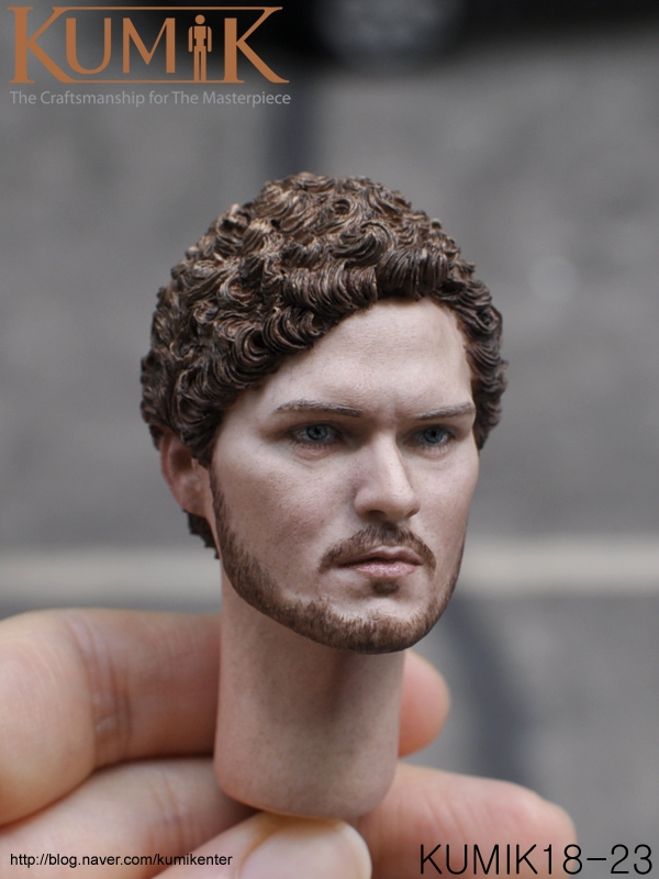  Product image 2 of the product “Kumik Male Iron fist Headsculp 1/6 ”
