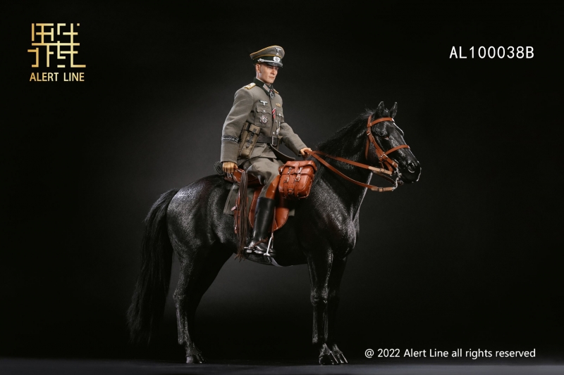  Product image 2 of the product “Pferd - Florian Geyer - Schwarz im Maßstab 1:6 ”
