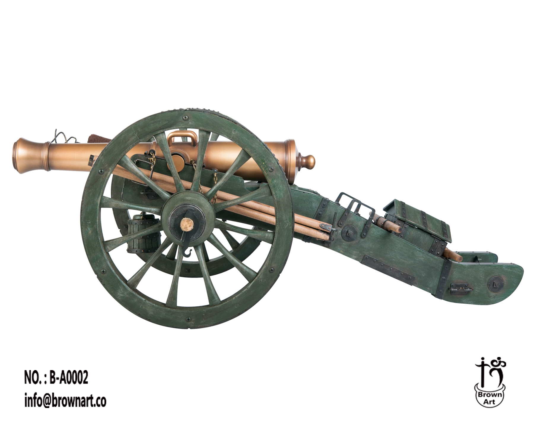  Product image 2 of the product “French Field Artillery Gun Gribeauval 12 Pounder CannonOf Napoleonic Wars ”