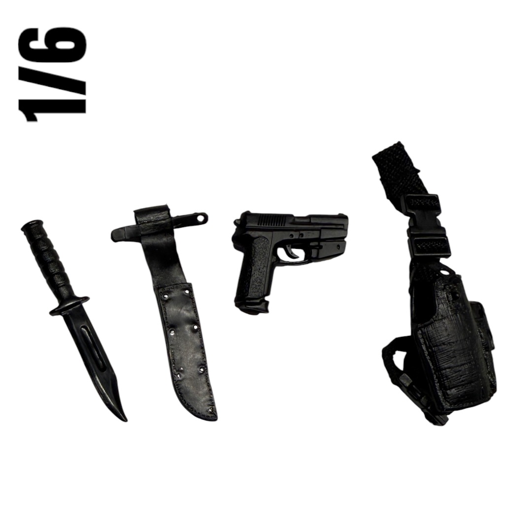  Product image 2 of the product “KBAR Knife with Metal Holster 1/6 ”
