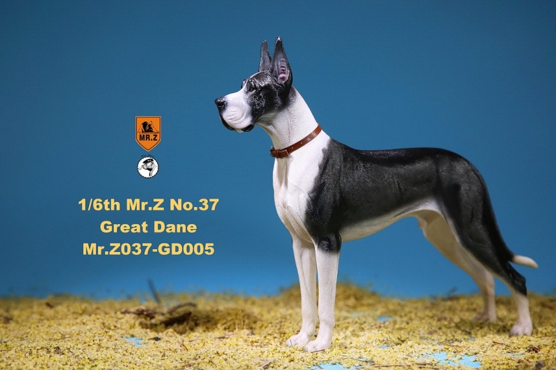  Artikelbild 2 des Artikels “German Great Dane Dog (Black White) 1:6 “