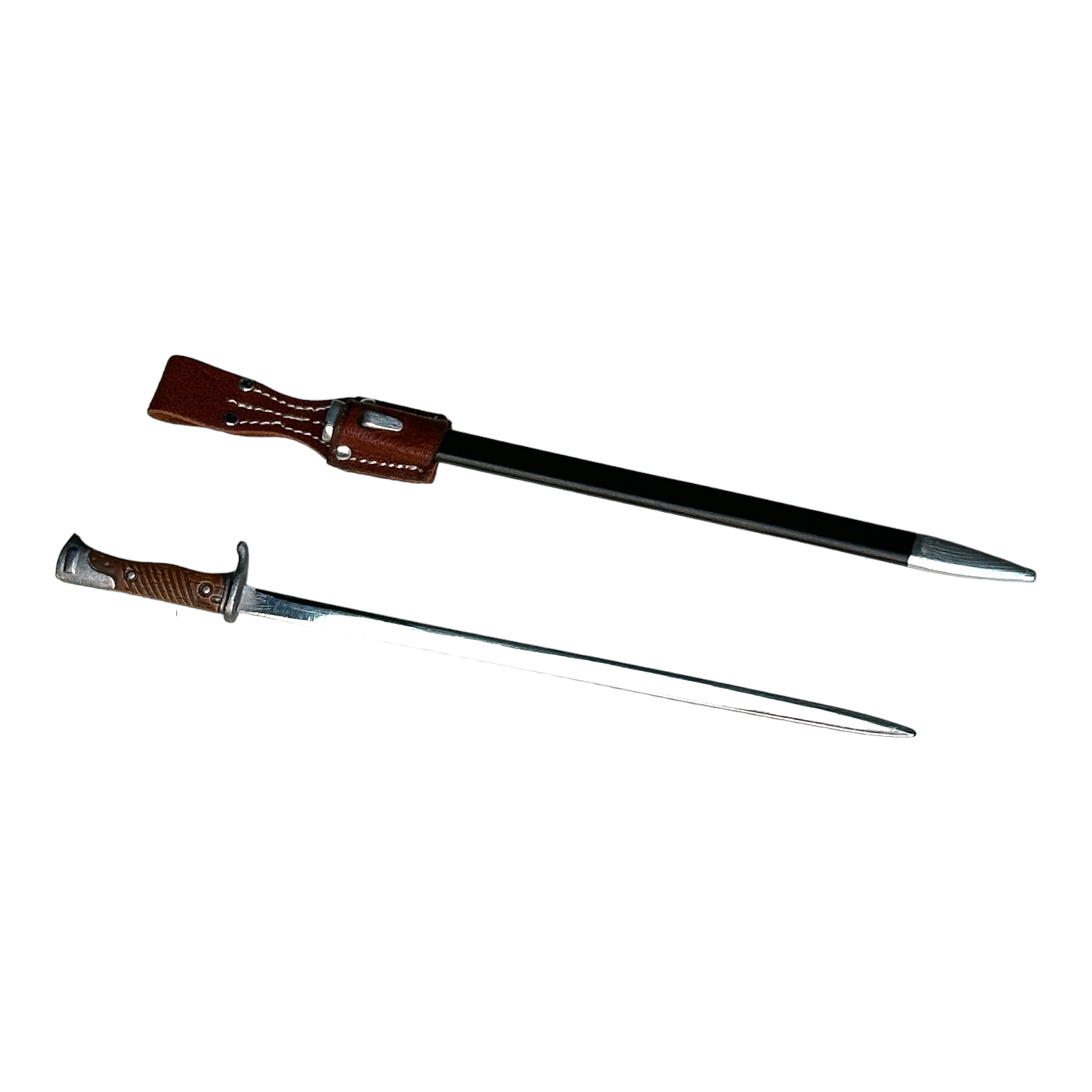  Artikelbild 2 des Artikels “1:6 M1898 Mauser Seitengewehr in Metal und Holz (Bayonet) “