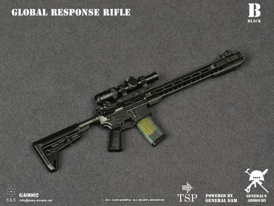  Artikelbild 2 des Artikels “Global Response Rifle (Black) 1:6 “