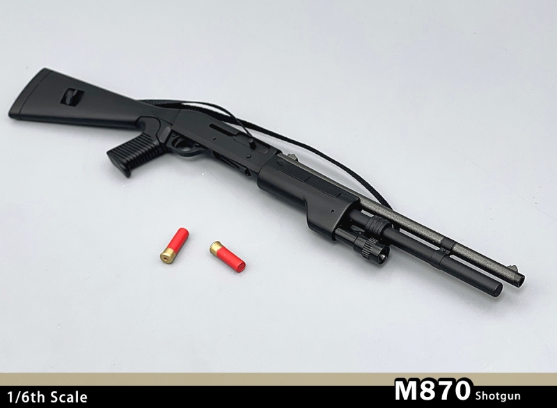  Product image 2 of the product “Golden Eagle M870 Shotgun (Black) 1/6 ”