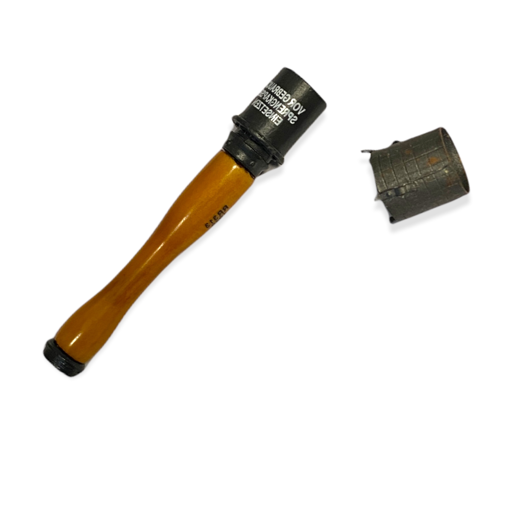  Product image 2 of the product “Handgranate Metal Holz und Kappe ”
