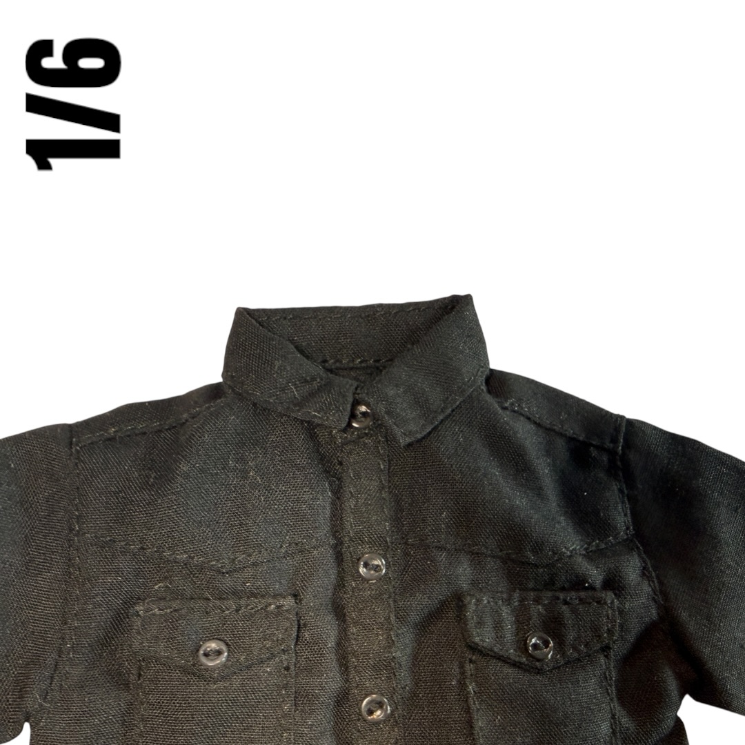  Artikelbild 2 des Artikels “Cowboy Shirt Schwarz (zum knöpfen) “