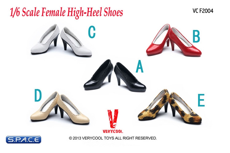  Product image 2 of the product “high Heels blck 1/6 ”