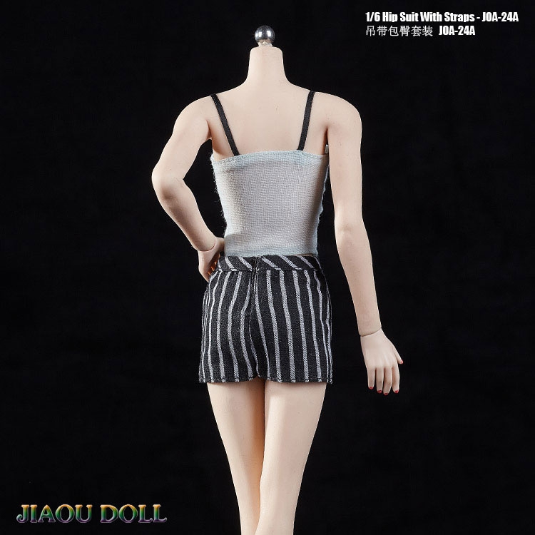  Product image 2 of the product “1/6 Hip Suit With Straps Set (Grey) ”