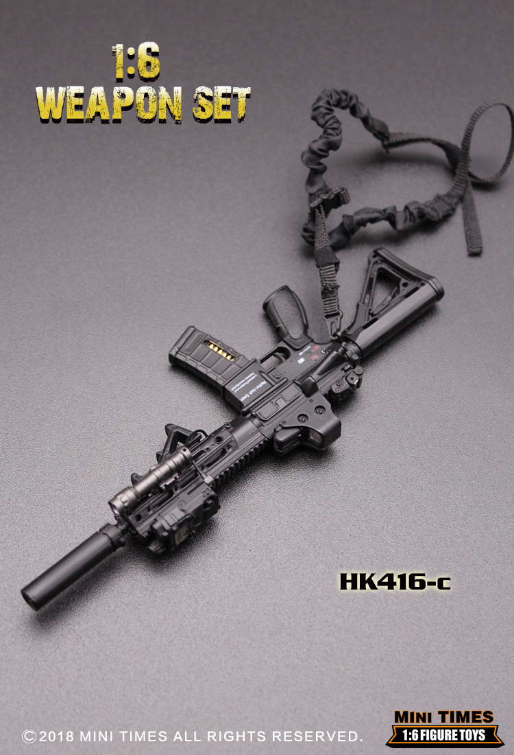  Artikelbild 2 des Artikels “HK 416 D Assault Rifle (Black) 1:6 “