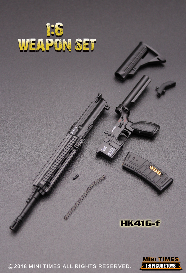  Artikelbild 2 des Artikels “HK 416 Assault Rifle (Black) 1:6 “