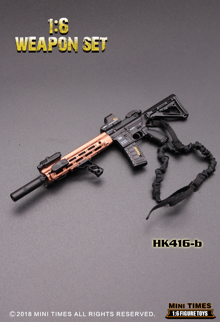  Artikelbild 2 des Artikels “HK 416 B Assault Rifle (Black) 1:6 “