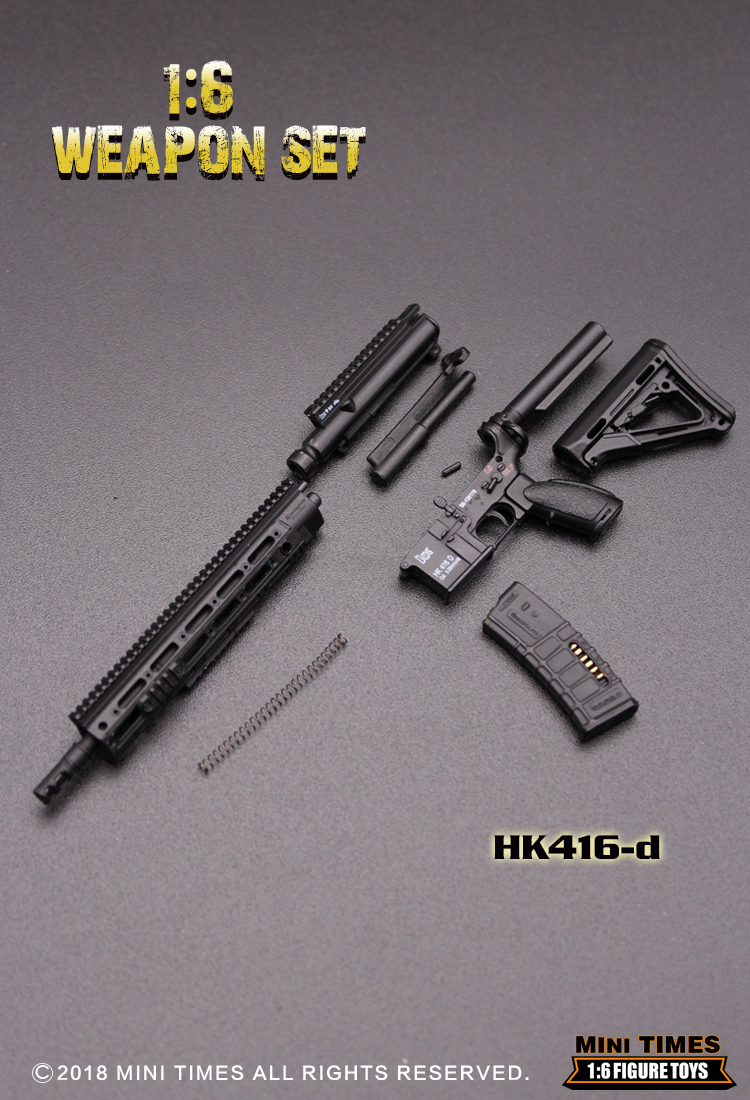  Artikelbild 2 des Artikels “HK 416 Assault Rifle (Black) 1:6 “