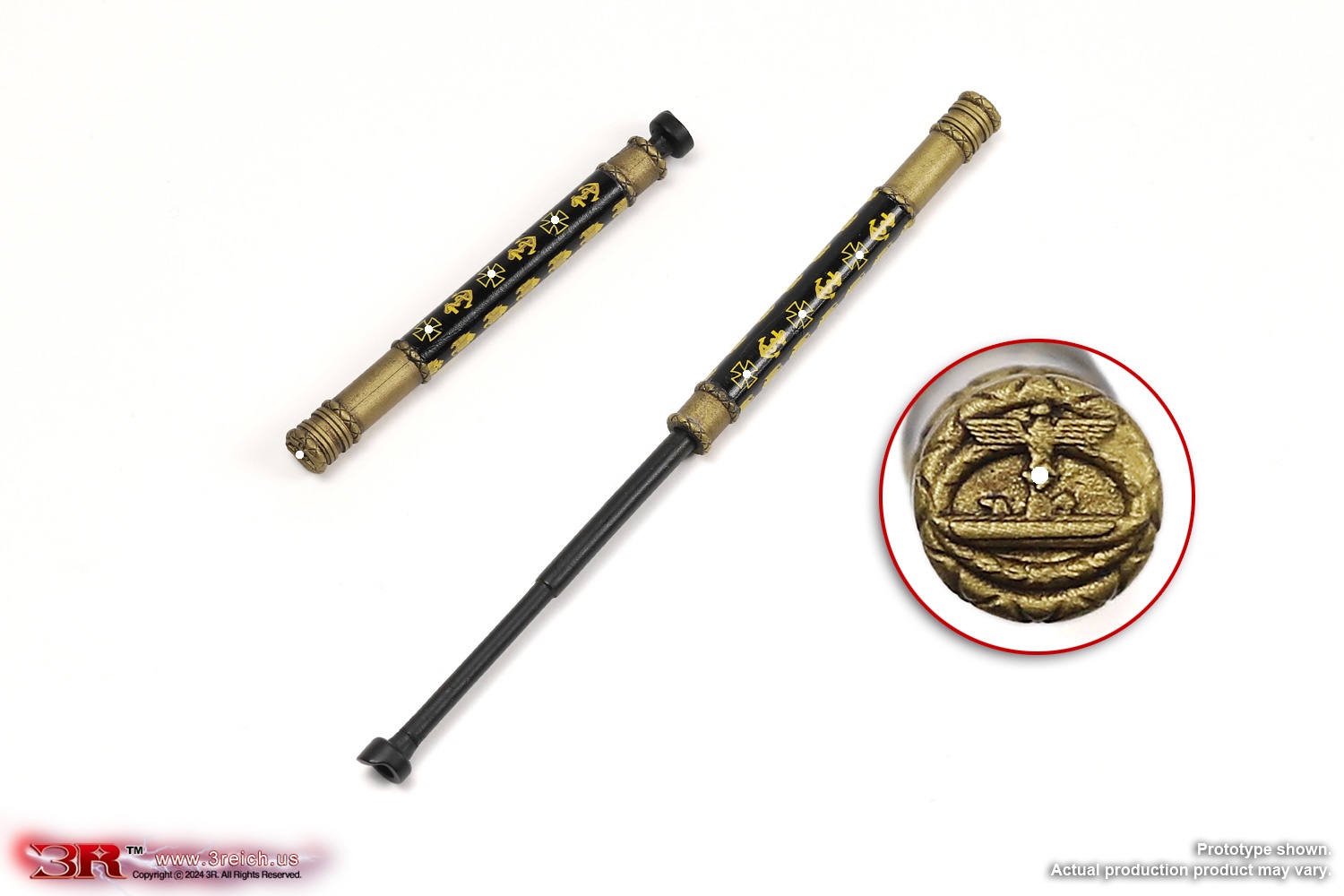  Product image 2 of the product “Großadmiral Karl Dönitz Interim Baton (Black) 1/6 ”