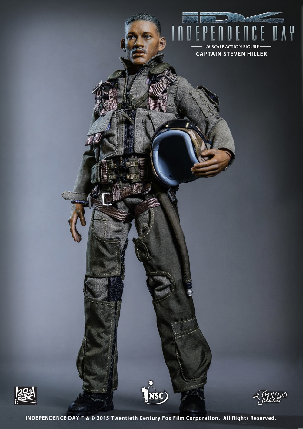 Artikelbild 2 des Artikels “ID4 - Captain Steven Hiller  1/6 “