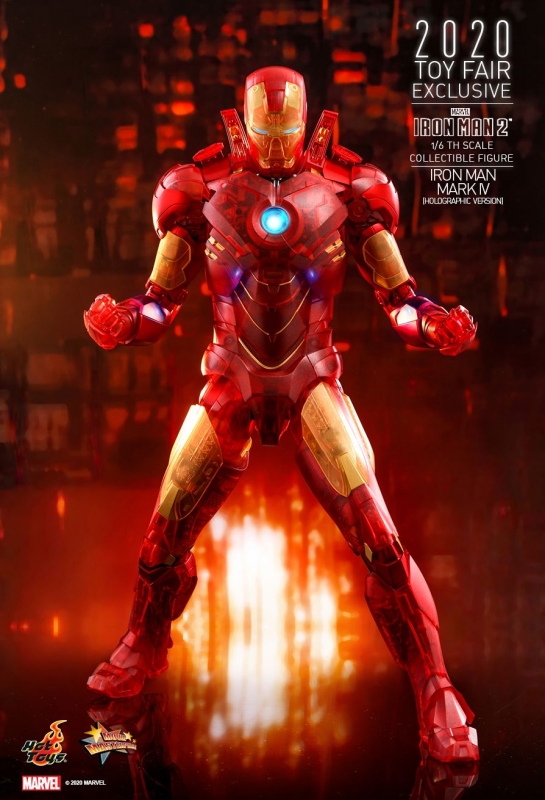  Artikelbild 2 des Artikels “Iron Man 2 - Iron Man Mark IV Holographic Version (Toy Fair Exclusive) “