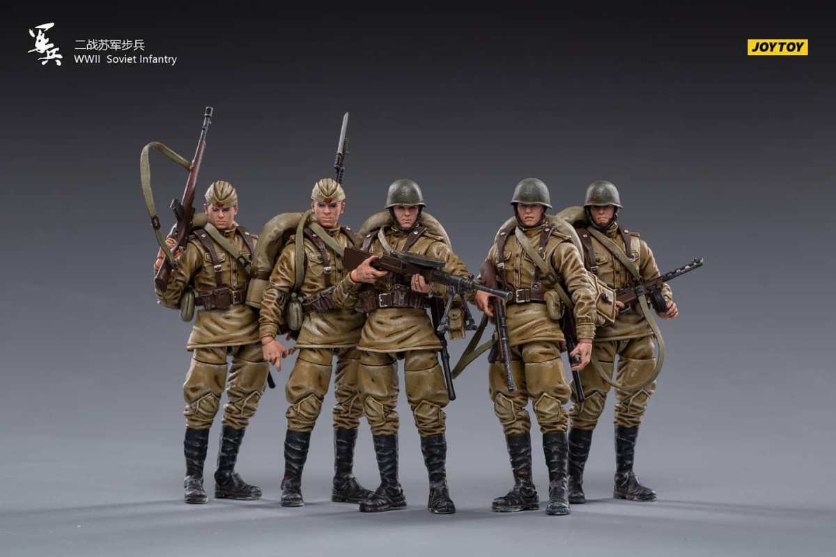  Artikelbild 2 des Artikels “1:18 Russian Squad (5 Figuren) “