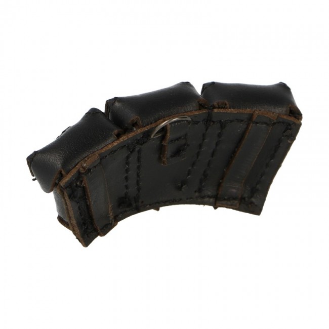  Product image 2 of the product “K98 Ammo pouche  in leather 1/6 ”