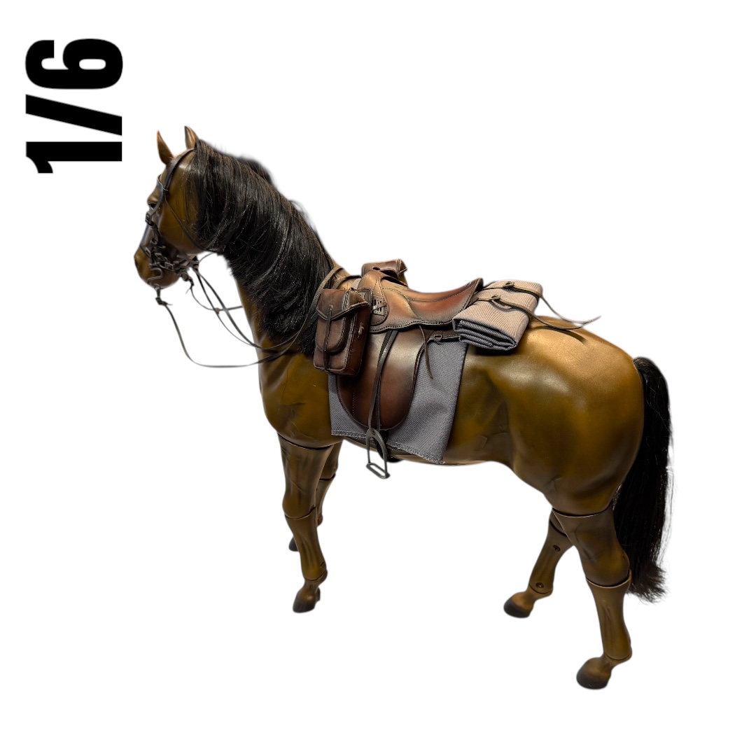  Product image 2 of the product “Pferd und Sattel mit Gelenken beweglich 1/6 ”