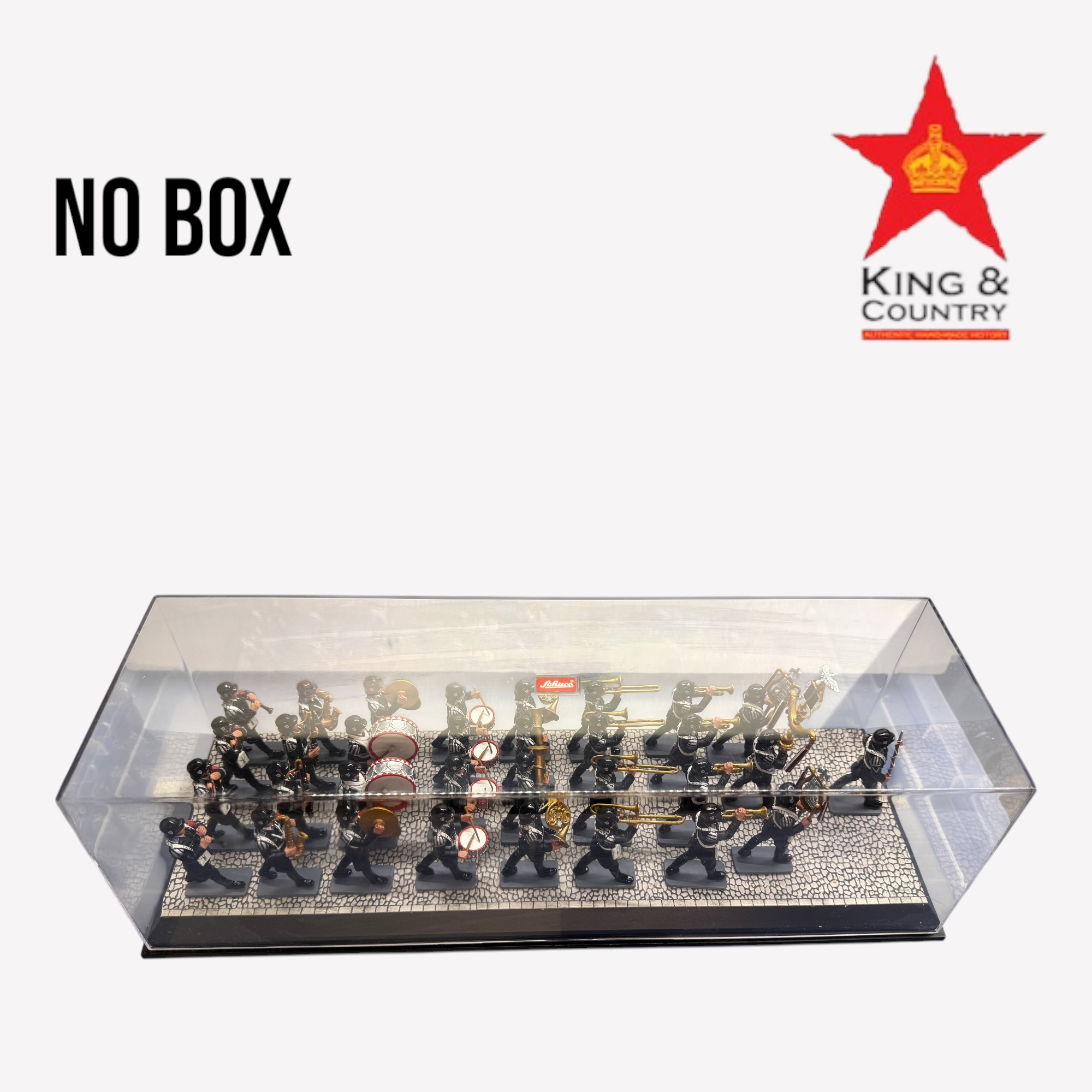  Product image 2 of the product “Display with  'Leibstandarte Adolf Hitler' Regimental Band No Original Box ”
