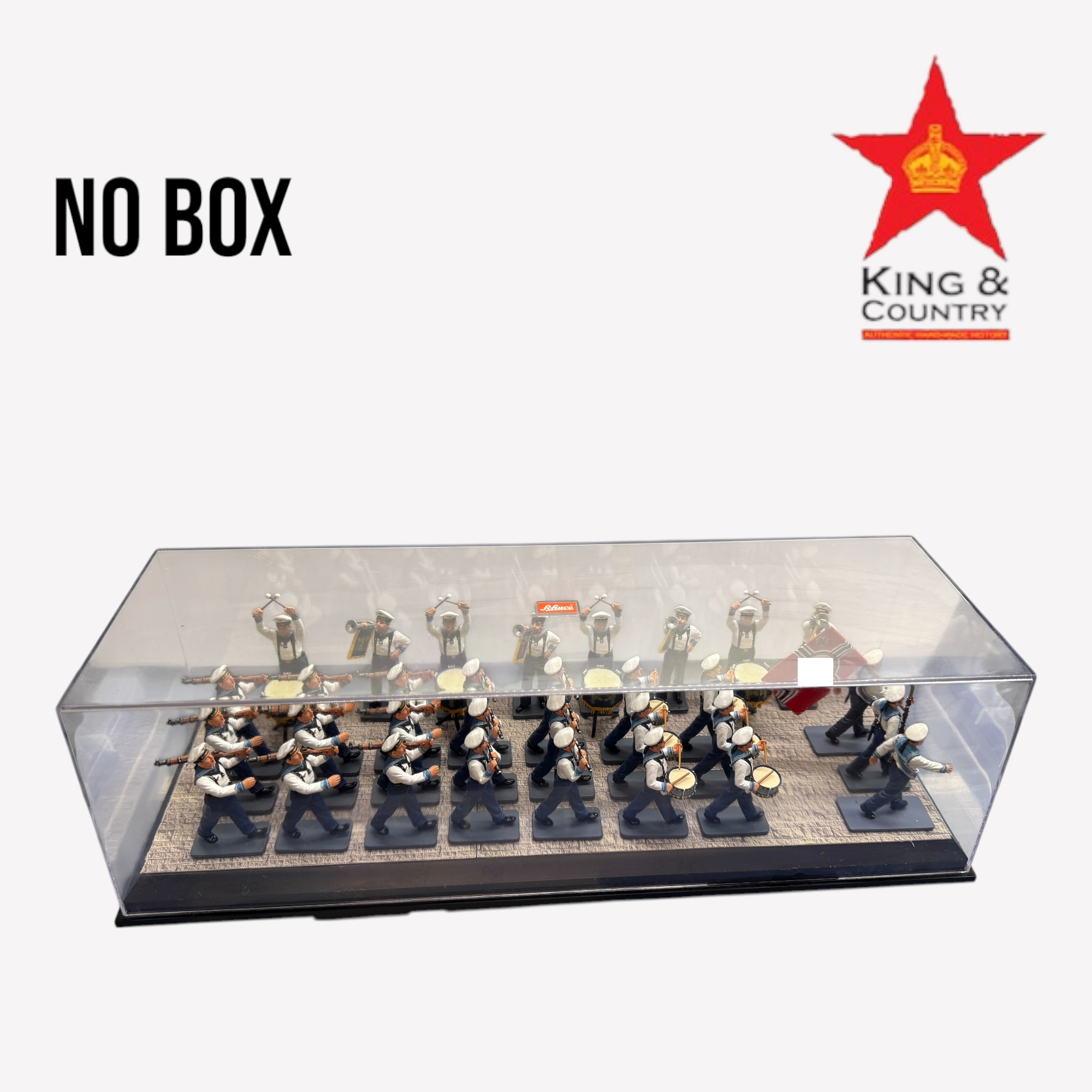  Product image 2 of the product “Marching Kriegsmarine in Display (No original Box) ”