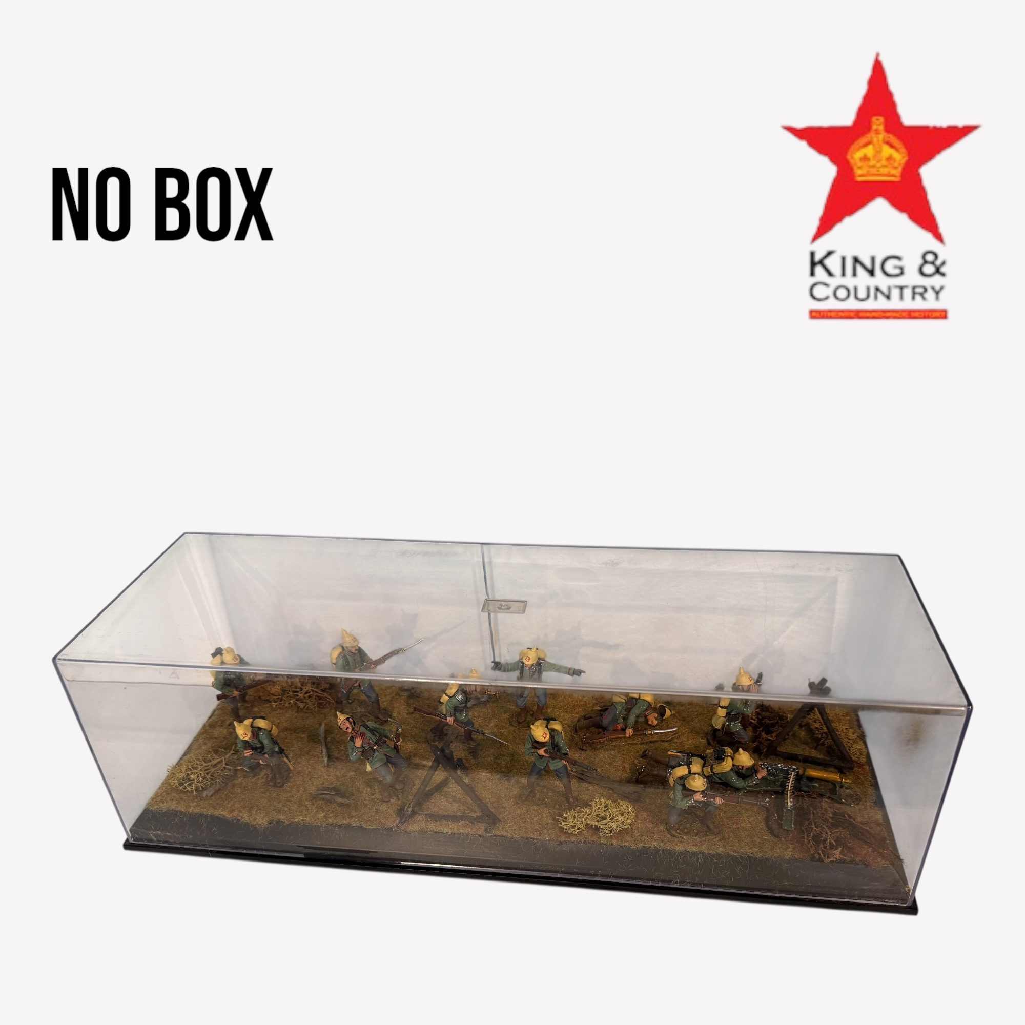  Product image 2 of the product “German WW1 Figure Display Set 1:30 (11Fig) ”