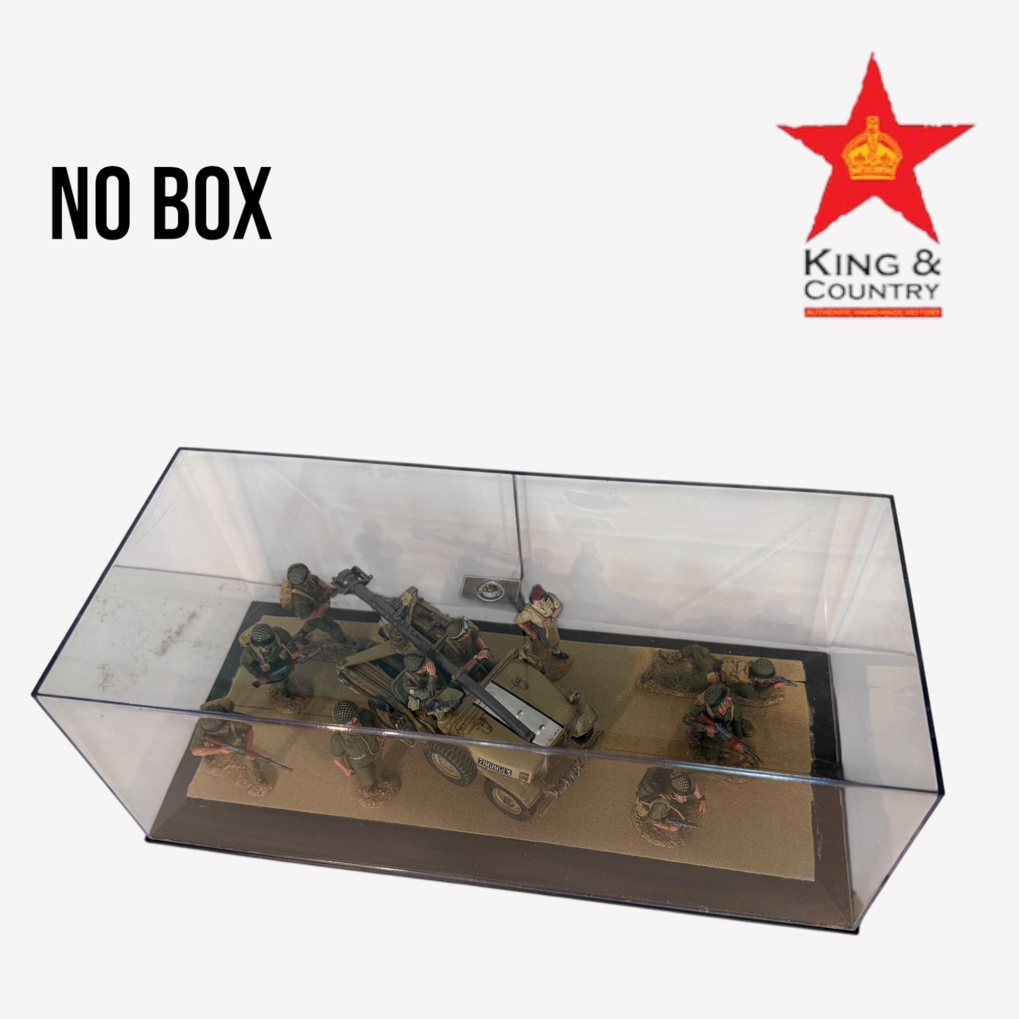  Product image 2 of the product “1/30 Israeli M38 Jeep w/106mm Recoilless Rifle Diorama Display ”
