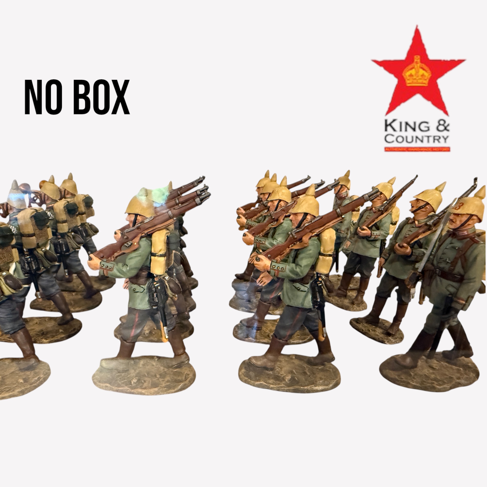  Artikelbild 2 des Artikels “1/30. WW1 Pickelhaube Marching Diorama Display “
