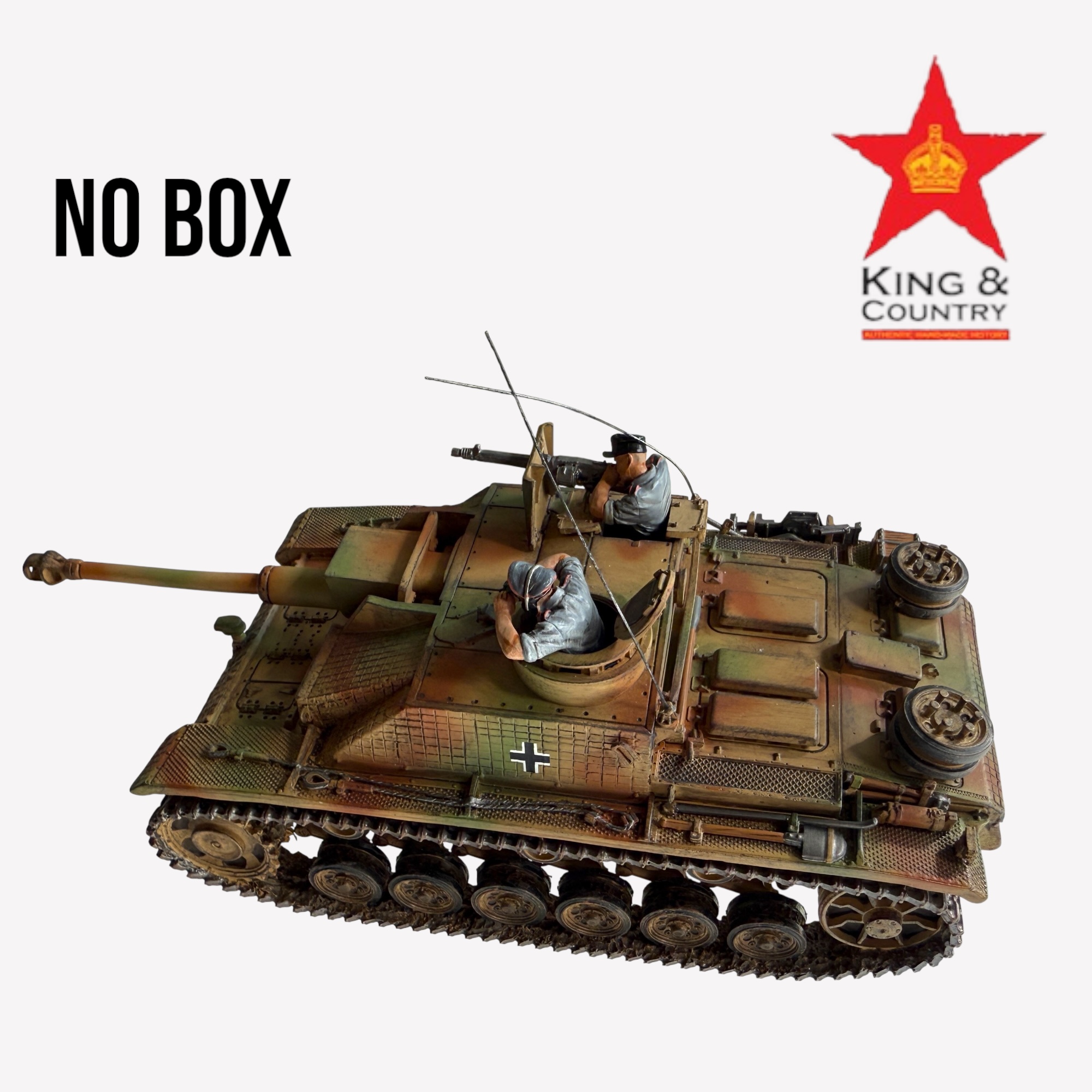  Product image 2 of the product “STURMGESHUTZ III BY KING AND COUNTRY (RETIRED)  (No Box) ”