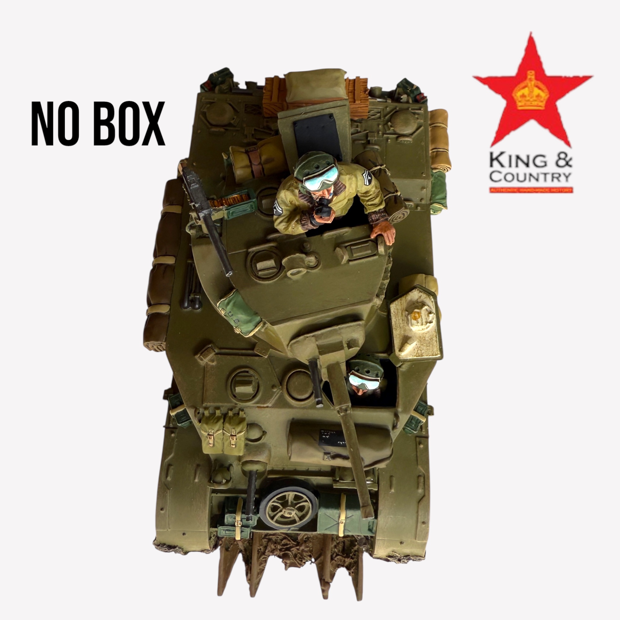  Product image 2 of the product “D-Day '44: US Light Tank M5A1 Stuart (No Box) ”