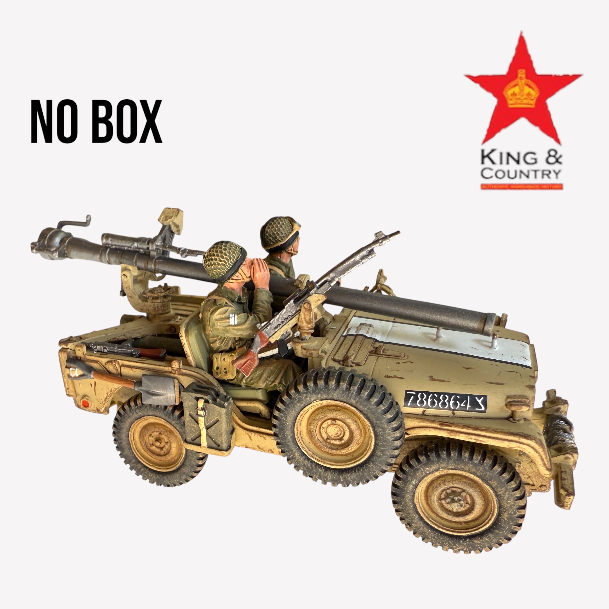  Artikelbild 2 des Artikels “1/30 Israeli M38 Jeep w/106mm Recoilless Rifle No BOX “