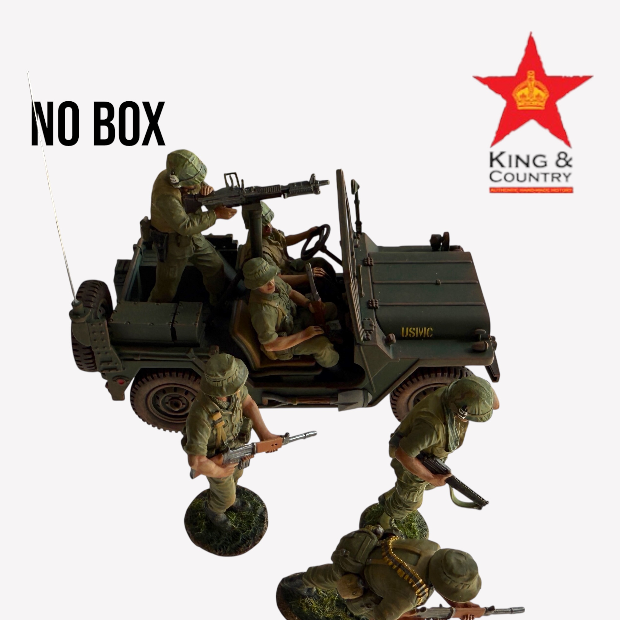  Product image 2 of the product “M151 'Mutt' (USMC) with 6 Figures ”