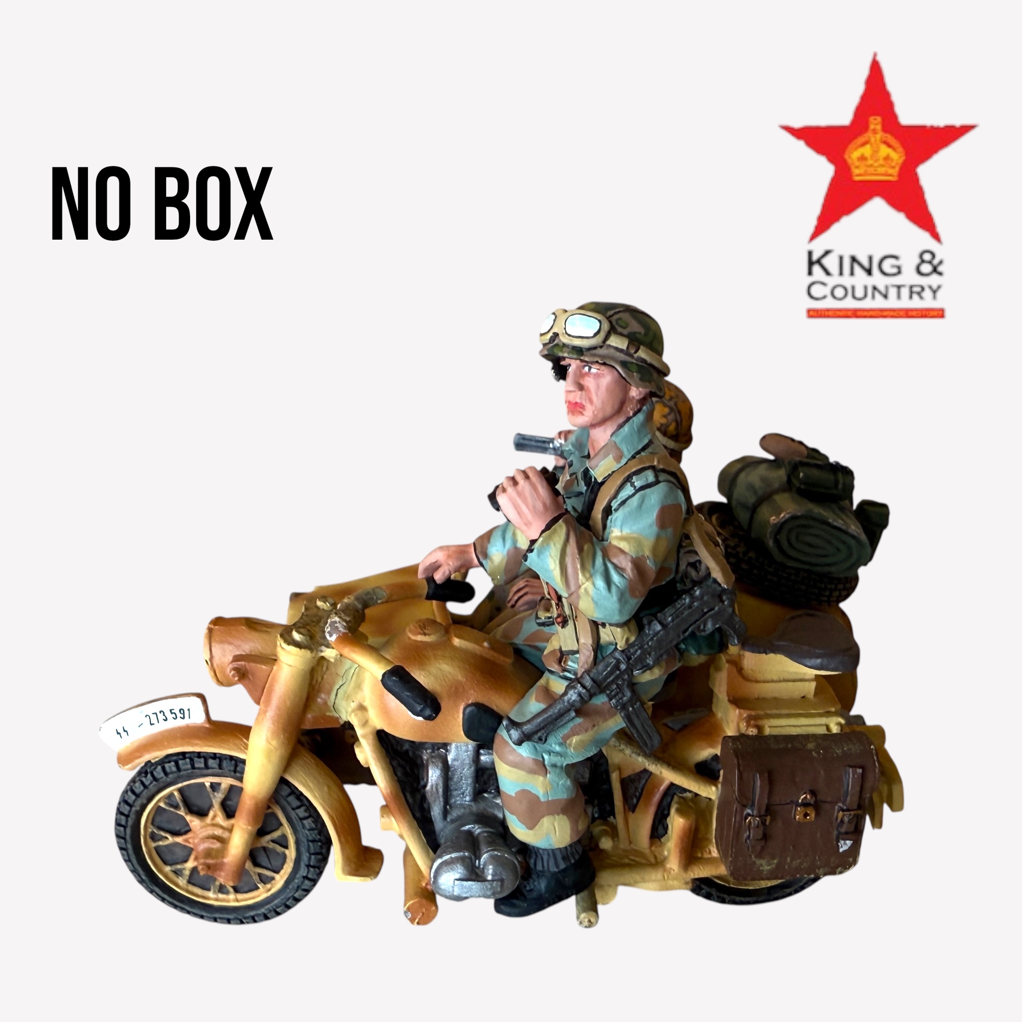  Product image 2 of the product “MOTORCYCLE COMBO SET BY KING & COUNTRY (RETIRED) NB ”