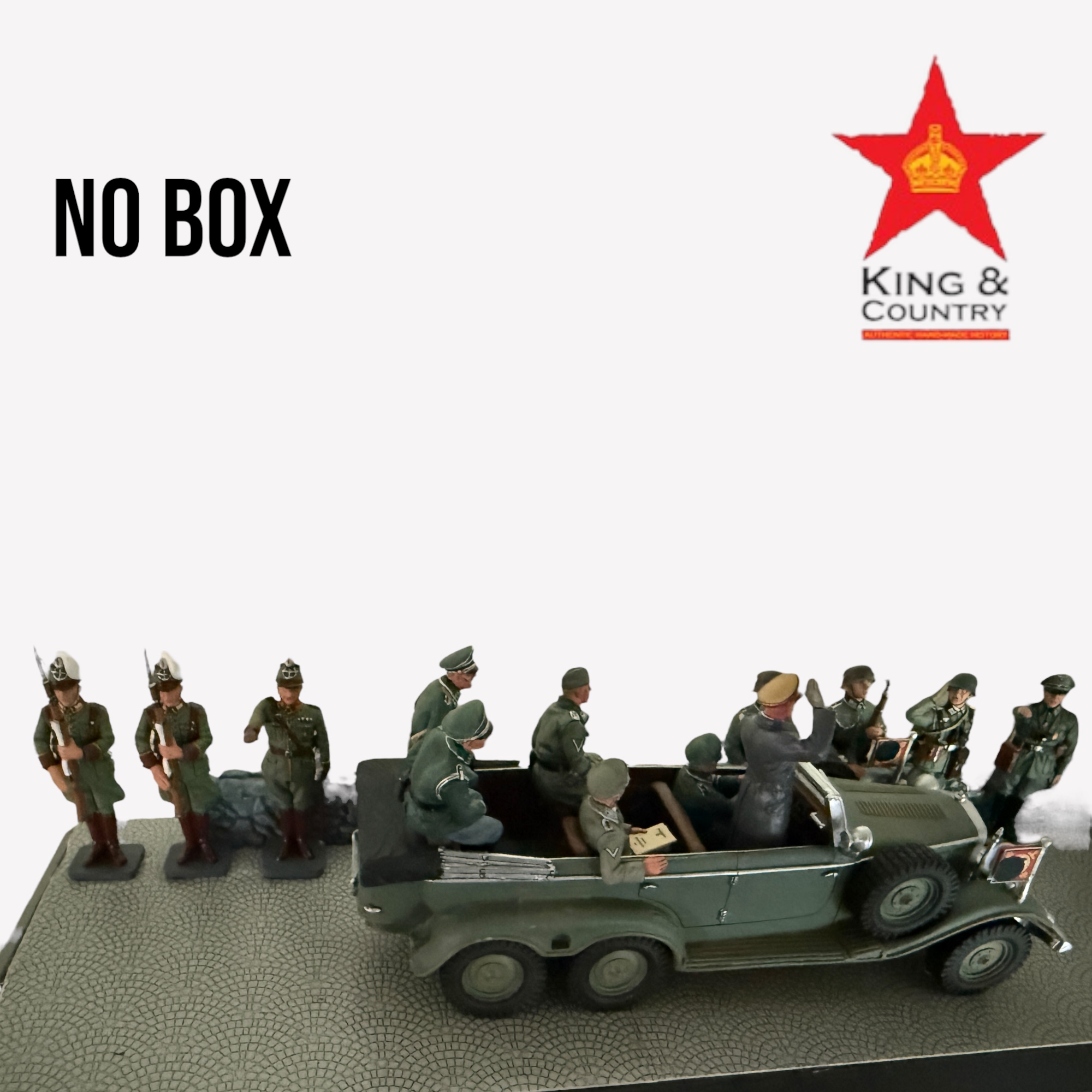  Product image 2 of the product “Display with Der Fuhrer’s Mercedes Benz W31 Staff Car ”