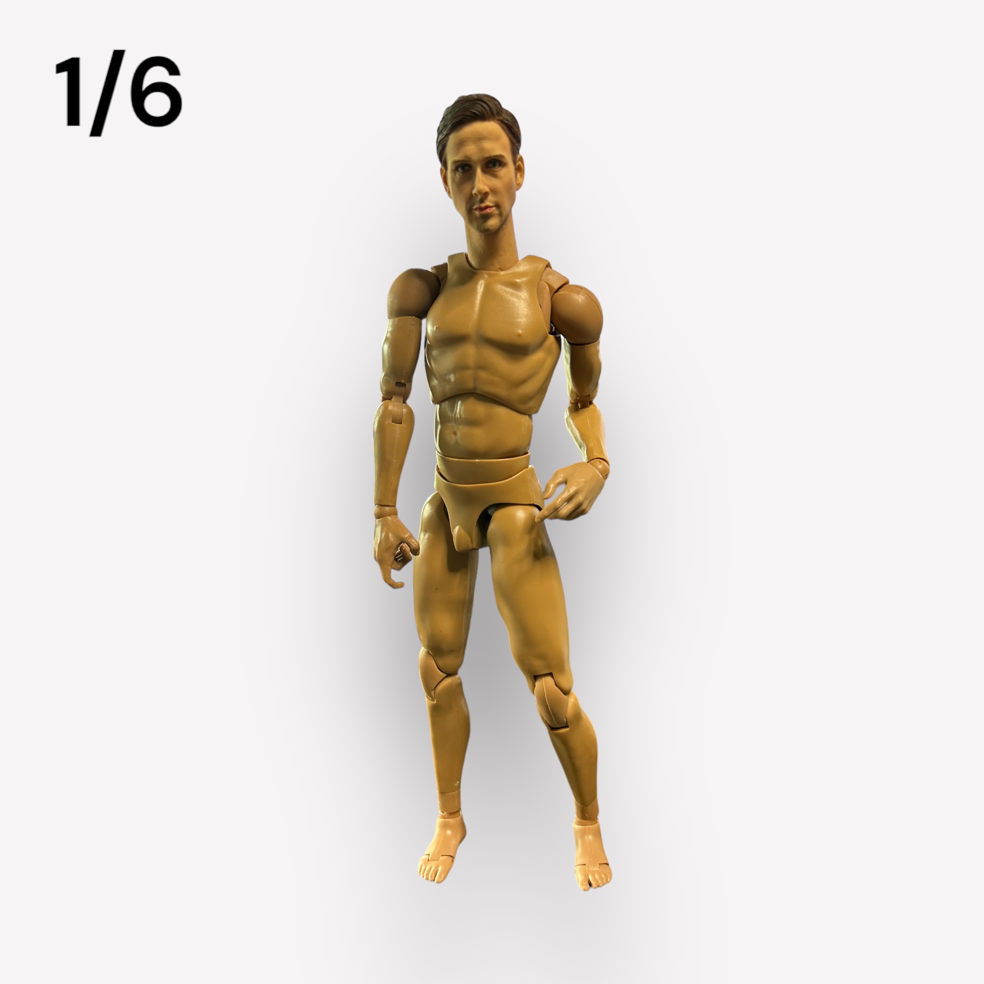  Product image 2 of the product “KM16-44 Kumik Male Head  with Body 1/6 ”