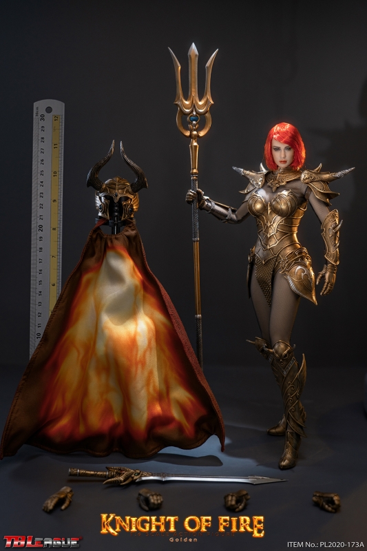  Artikelbild 2 des Artikels “Knight of Fire- Golden - 1:6 Scale Action Figure “