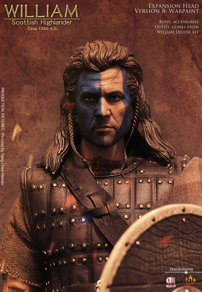  Artikelbild 2 des Artikels “William 1:6Scottish Lord - War Paint Version “