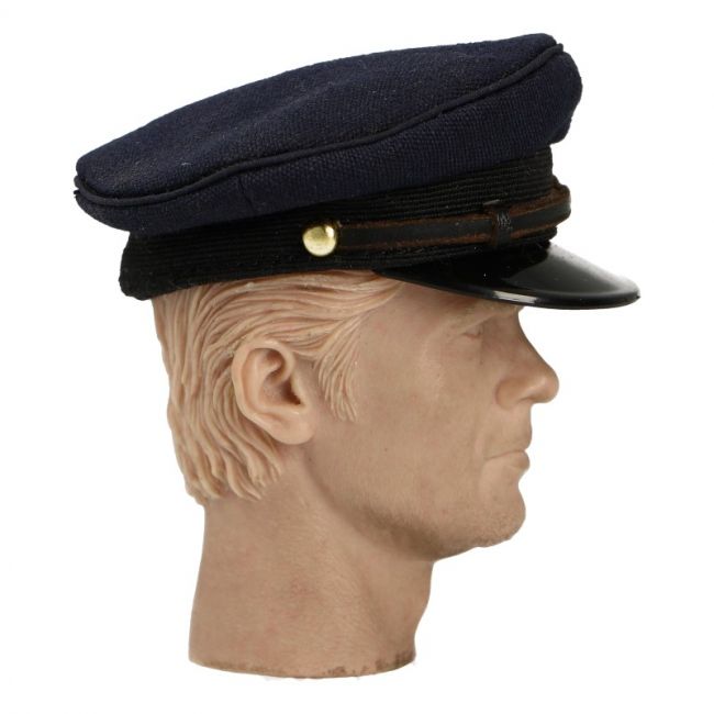  Product image 2 of the product “Schirmmütze, Marine, Peakedcap Navy, Handmade ”