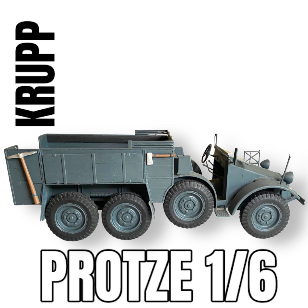  Artikelbild 2 des Artikels “Krupp Protze 1:6 Handgefertig “