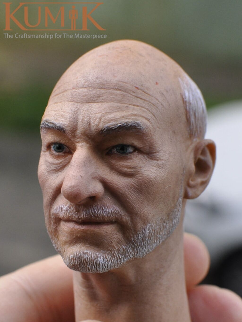  Artikelbild 2 des Artikels “Kumik Male Head Picard Headsculpt 1:6 “
