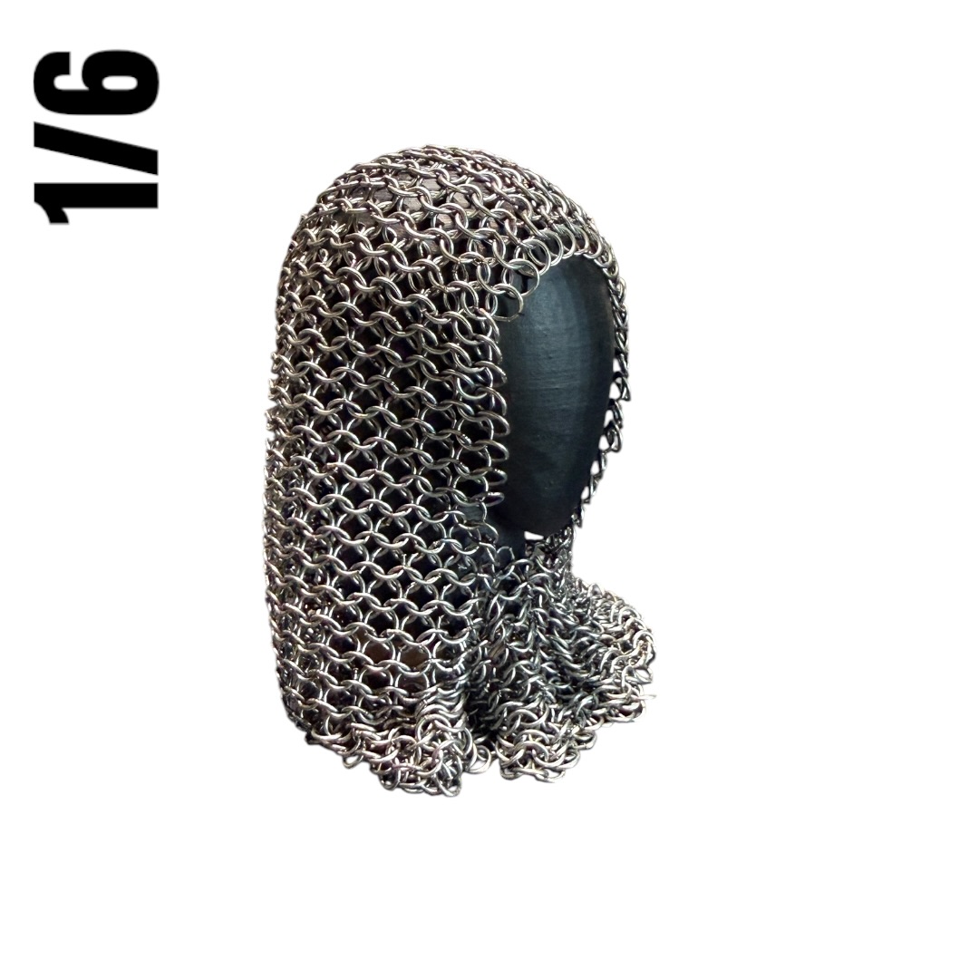  Artikelbild 2 des Artikels “Templer Kettenhaube Metal  in 1:6 “